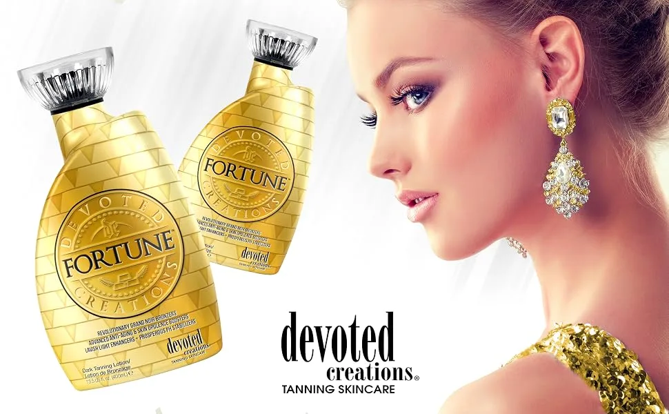 Devoted Creations Fortune Bronzer Tanning Lotion 13.5 oz - Fortune by Devoted Creations