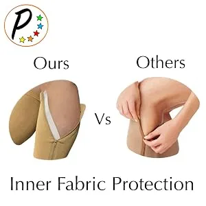 Presadee Closed Toe 15-20 mmHg Zipper Moderate Compression Leg Circulation Socks (Black  2XL) Black 2XL - Zipper Protection
