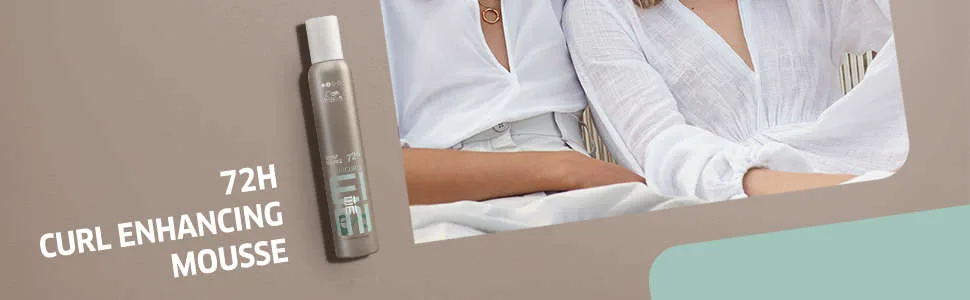Wella EIMI Nutricurls Boost Boz  Curl Enhancing Mousse with Frizz Reduction  10.1 oz - EIMI Nutricurls Boost Bounce