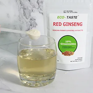 ECO-TASTE Red Ginseng Root Extract Powder-Korean Panax  10% Ginsenosides  60g - red ginseng  1
