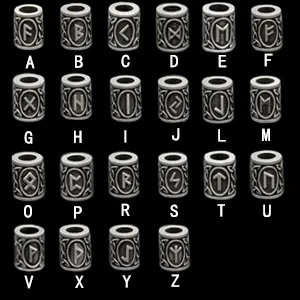 24 PCS Viking Hair Beads Beard Hair Beard Beads 6 PCS Pull Hair Pin Quick Beader 100 PCS Black Rubber Bands and a Bag - Beard Beads