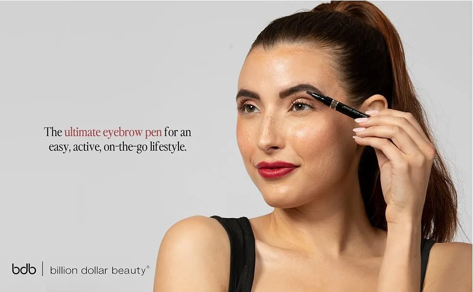 Billion Dollar Brows The Microblade Effect: Brow Pen  Create Natural Eyebrows  Fill in Brows  Taupe - product information 5