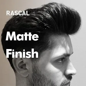 Rascal Deluxe Pomade 1 | Matte Low Shine Light Hold Paste - Beeswax & Grapeseed Oil  TSA Friendly Container (Pomade No 1  3.4oz) - matte finish