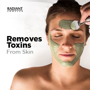 Radiant Complex Sodium Bentonite Clay Powder - Indian Healing Clay - 100% Pure Sodium Bentonite - DYI Clay Face Mask - 5 lbs - Removes Toxins