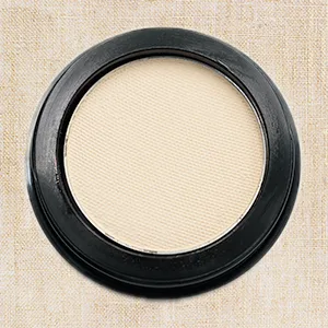 Pure Ziva  Graphite Grey Navy Smokey Shimmering Pressed Powder Single Vegan Eyeshadow  Talc  Paraben & Cruelty Free - French Vanilla Matte with Background