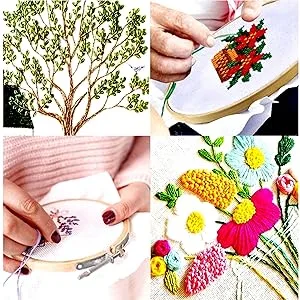 YITOHOP 200pcs+ Embroidery Floss Cross Stitch Threads String Kit with Organizer Storage Box-Included 100pcs Friendship Bracelet Floss  Embroidery Kit Large - DIY CRAFTS CREATIVITY