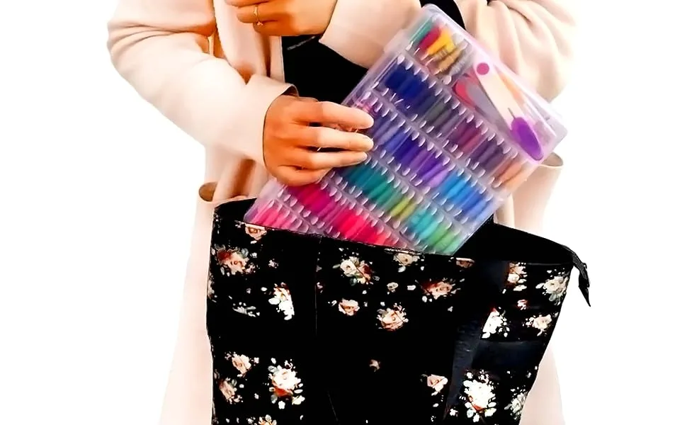 YITOHOP 200pcs+ Embroidery Floss Cross Stitch Threads String Kit with Organizer Storage Box-Included 100pcs Friendship Bracelet Floss  Embroidery Kit Large - MUTIPURPOSE AND GREAT DIY GIFTS