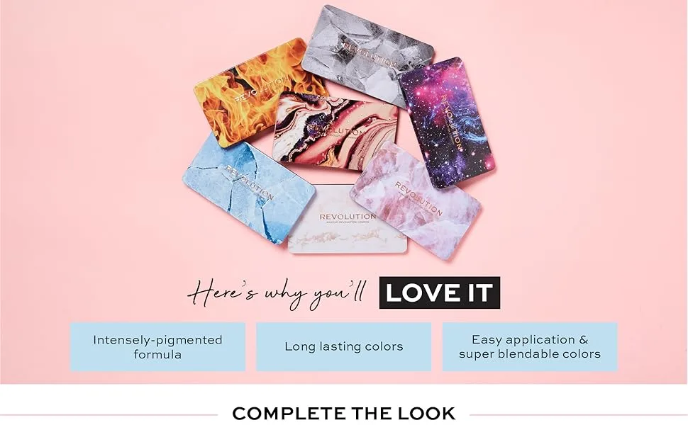 Makeup Revolution Forever Flawless Eutopia  Eyeshadow Palette  Create Long-Lasting Eye Makeup Looks  Vegan & Cruelty-Free  20g - Revolution Beauty forever flawless eyeshadows palette matte shimmer cruelty free vegan