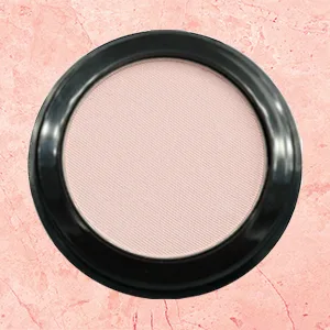 Pure Ziva  Navy Blue Grey Gray Silver Matte Opaque Pressed Powder Single Vegan Eyeshadow  Talc  Paraben & Cruelty Free Single Eyeshadow Navy Grey Matte - Seashell Pink Eyeshadow with Background