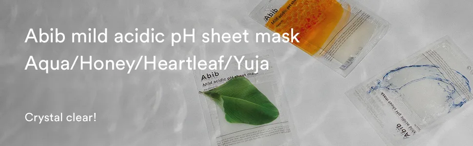 Abib Mild acidic pH sheet mask Heartleaf Fit 30ml (10pcs) - product information 11