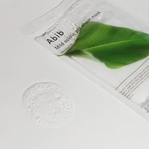 Abib Mild acidic pH sheet mask Heartleaf Fit 30ml (10pcs) - overflowing essence
