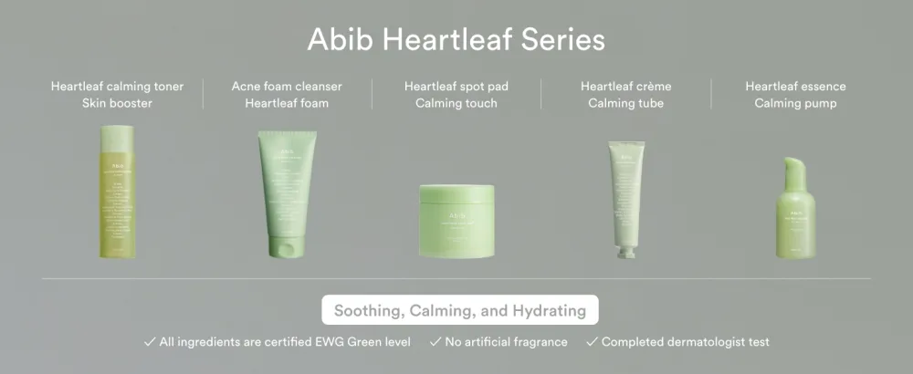 Abib Heartleaf Essence Calming Pump 1.69 fl oz / 50ml I Essence for Face  Instant Relief for Redness - Abib Heartleaf Series