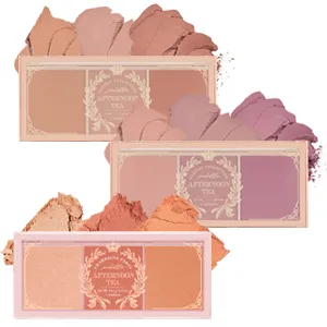 I'm Meme Palette - Afternoon Tea Blusher | 3 Shades  For All Skin Tones  Warm Flavor  0.4 Oz 06 Blusher - Warm Flavor - product information 16