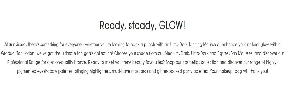Sunkissed Naturally Bronze - product information 2