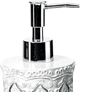 Popular Bath Lotion Pump Monaco  White White lotion pump - soap dispenser. modern soap dispenser, classic soap dispenser, white soap dispenser