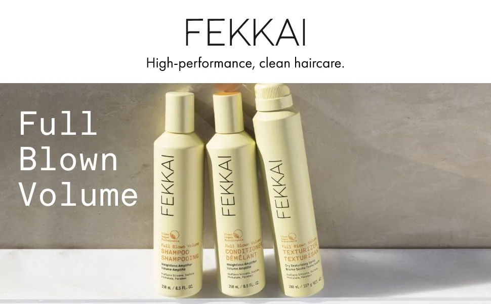 Fekkai Full Blown Volume Texturizer - 5 oz - Dry Texturizing Spray - Provides All-Day Lift & Fullness - Salon Grade  EWG Compliant  Vegan & Cruelty Free - Fekkai