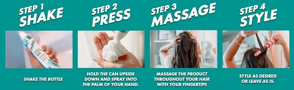 Batiste Waterless Cleansing Foam Cleanse + Shine with Coconut Milk  3.6 OZ - product information 9