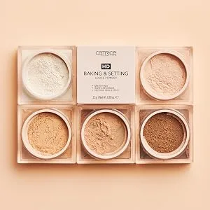 Catrice HD Baking & Setting Loose Powder (02 | Warm Ivory) - HD Baking & Setting Loose Powder