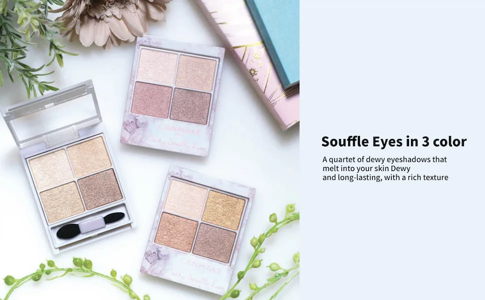 CANMAKE Silky Souffle Eyes 03 Leopard Bronze - CANMAKE Silky Souffle Eyes in 3 color