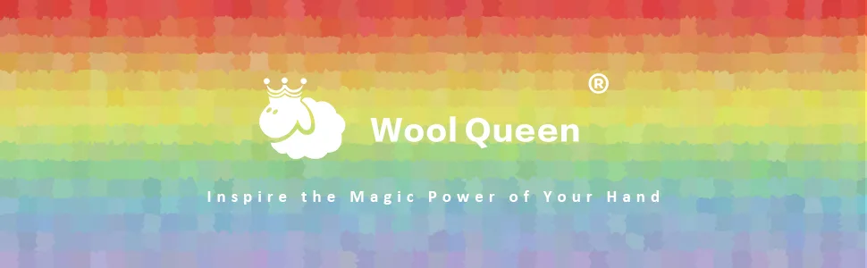 Wool Queen 2Pcs 10''x14'' Punch Needle/Rug Hooking Frame Covered with Monk's Cloth - Wool Queen
