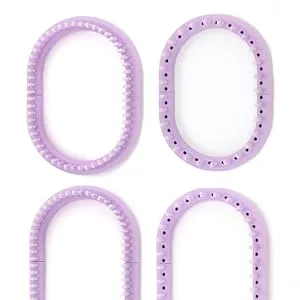 Authentic Knitting Board Adjustable Multi-Knit Loom  snap in parts  small and large gauge - Hat Loom Configurations