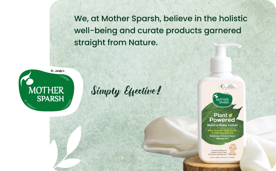 Mother Sparsh Plant Powered Natural Baby Lotion  200ml - product information 1