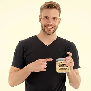 OKAY-MEN Castor Oil Beard and Hair Pomade 4oz - Pomade