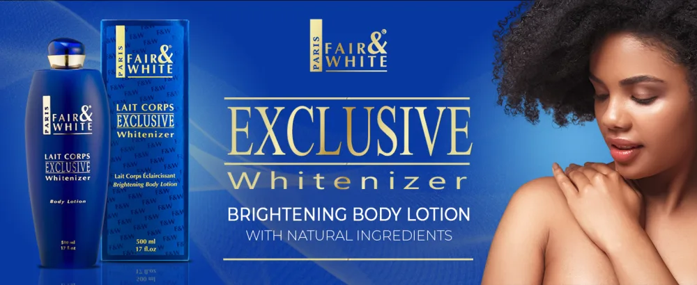 FAIR & WHITE Lait Corps Exclusive Whitenizer Body Lotion - 17 Fl oz / 500 ml - Brightening Lotion