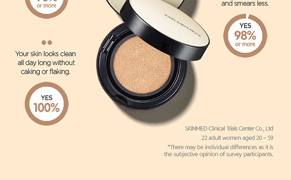  JUNGSAEMMOOL OFFICIAL  Essential Skin Nuder Long Wear Cushion (Refill included) (Light) - product information 13