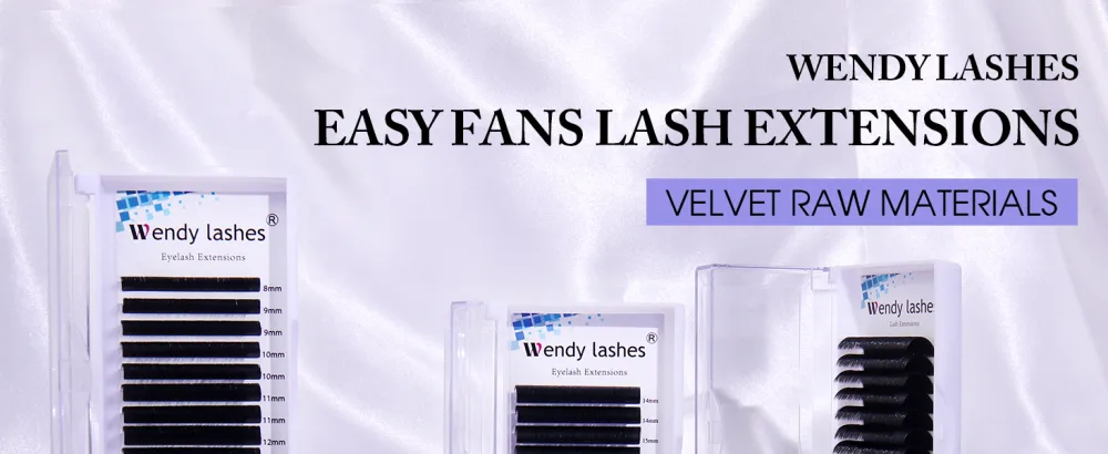Volume Lash Extensions D Curl 14-20mm Easy Fan Volume Lashes Supply Self Fanning Eyelash Extensions 0.07mm Automatic Blooming Lashes (0.07-D  14-20mm) 0.07 d 14-20mm - easy fans lash