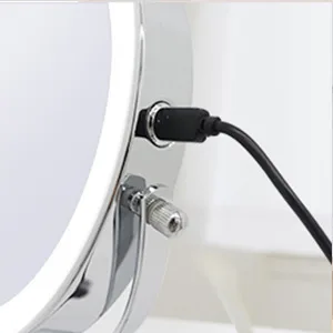 FASCINATE Magnifying Mirror with Light  1X/10X Double Sided Rechargeable Lighted Makeup Mirror  3 Color Setting Makeup Vanity Mirror with 54 LEDs  Dimmable Desk Lit Cosmetic Mirror White - Magnifying Mirror with Light,1X/10X Double Sided Lighted Makeup Mirror