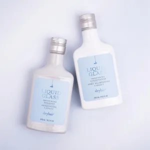 Drybar Liquid Glass Smoothing Shampoo  Blanc Scent | For a Smooth Hair Finish (8.5 fl. oz) - drybar on the rocks clarifying charcoal shampoo