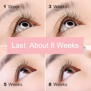 Lash Lift Kit  Eyelash Perm Kit  Missicee Professional Lash Curling  Semi-Permanent Curling Perming Wave Lash Lifting Tools  Eyelash Lash Extensions Kits  Suitable for Salon(Glue Upgraded Version) - effect