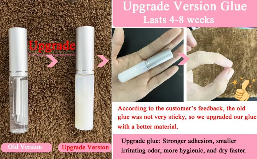 Lash Lift Kit  Eyelash Perm Kit  Missicee Professional Lash Curling  Semi-Permanent Curling Perming Wave Lash Lifting Tools  Eyelash Lash Extensions Kits  Suitable for Salon(Glue Upgraded Version) - Update Glue