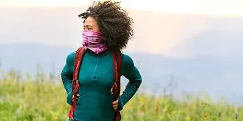 BUFF Multifunctional Neckwear CoolNet UV Half Lightweight Headband Vere - multifunctional headband