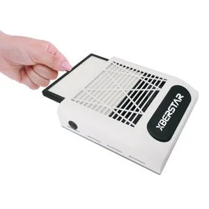 XBERSTAR Nail Dust Collector Filters Screen with 2Pcs Replacement for Nail Dust Vacuum Machine 2Pcs Filter Screen - Nail Dust Collector