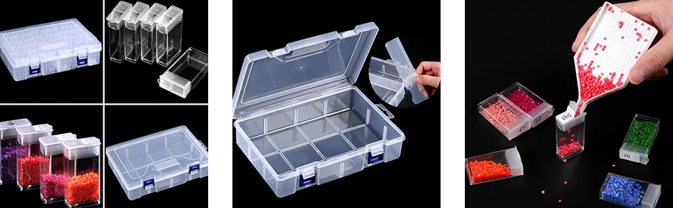 SGHUO Diamond Painting Storage Containers 84 Grids - product information 5