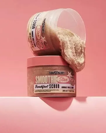 Soap & Glory Flash-Extensions Effect Mascara  Black - Long Wear  Superior Volumizing & Lengthening Mascara - Conditioning & Nourishing Vitamin E Eye Mascara - Ultra Soft Voluminous Mascara (10ml) - smoothie star body scrub
