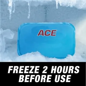 ACE Hot Cold Shoulder Wrap  Adj  Black - Ice 3