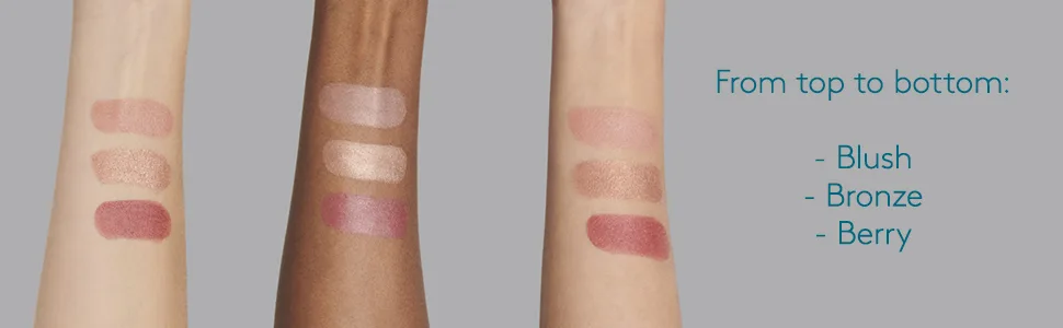 Colorescience Sunforgettable Total Protection Color Balm SPF 50  Mineral  Broad Spectrum  Buildable Lip & Cheek Color Berry - arm swatch color balms