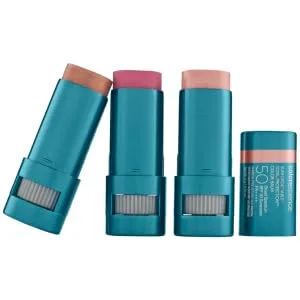 Colorescience Sunforgettable Total Protection Color Balm SPF 50  Mineral  Broad Spectrum  Buildable Lip & Cheek Color Berry - color balm collection colorescience