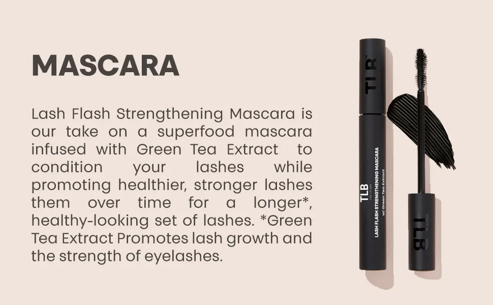 The Lip Bar | Lash Flash Strengthening Mascara | Smudge-Proof and Long-Wearing Formula | 0.30 oz - mascara