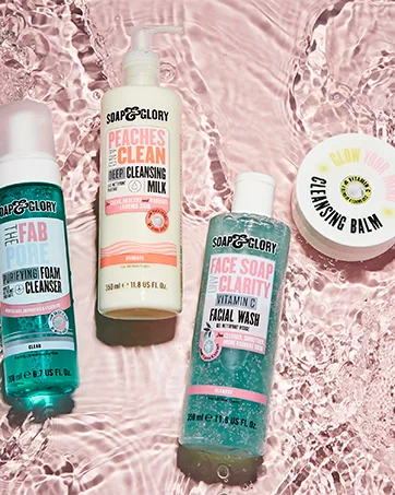 Soap & Glory Glow & Dew it Highlighting Pressed Powder - Soft  Velvety Pressed Highlighter Makeup - Lasting Ultra-Reflective Dewy Highlighter - Jojoba Seed Oil & Aloe Vera Leaf Extract (7g) - face soap and clarity