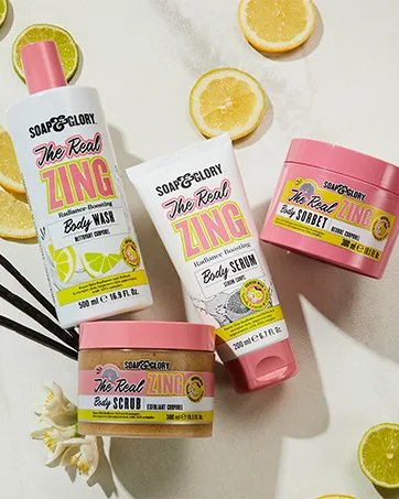 Soap & Glory Glow & Dew it Highlighting Pressed Powder - Soft  Velvety Pressed Highlighter Makeup - Lasting Ultra-Reflective Dewy Highlighter - Jojoba Seed Oil & Aloe Vera Leaf Extract (7g) - real zing lemon zest