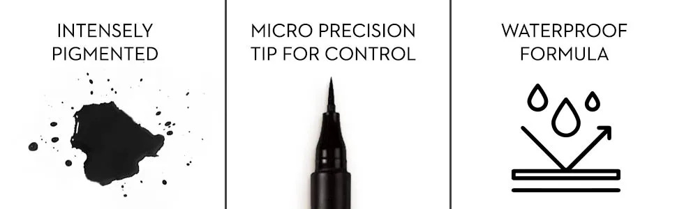 Sugar Cosmetics Wingman Waterproof Microliner01 I'll Be Black (Black)micro precision tip  jet-black formula  Smudgeproof - WINGMAN 3