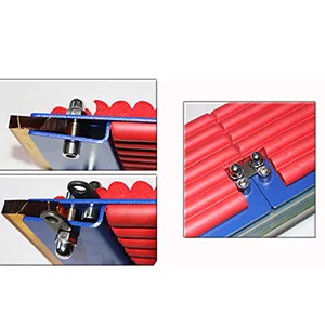 INTBUYING 13 Modular Screen Printing Squeegee Assembling Metal Scraper Sponge Handle 65 Durometer Water Squeegee Ink Scraper - product information 5