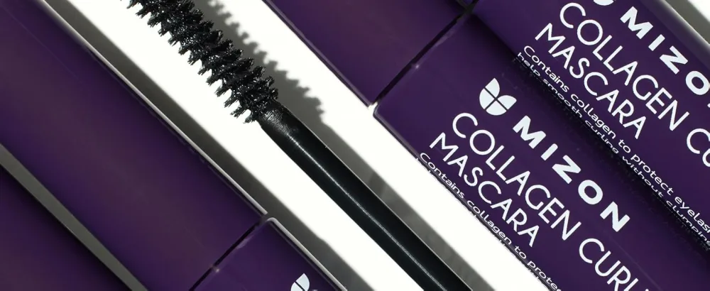 MIZON Collagen Curling Fix Mascara  long lasting mascara  no smudges  volume mascara  collagen mascara (6ml tube) - collagen mascara