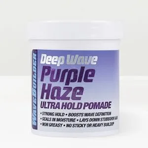 Wavebuilder Deep Wave Purple Haze Ultra Hold Pomade  3.0 Ounce - Deep Wave Purple Haze