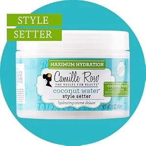 Camille Rose Coconut Water Curl Coating Cowash  12 fl oz - Style Setter