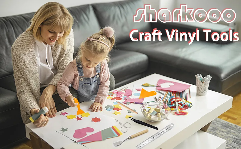 27 Pcs Craft Tools Set  Vinyl Weeding Tools  Craft Basic Set  Craft Vinyl Tools Kit for Silhouettes/Cameos/Lettering/Cutting/Splicing 27PCS - product information 1
